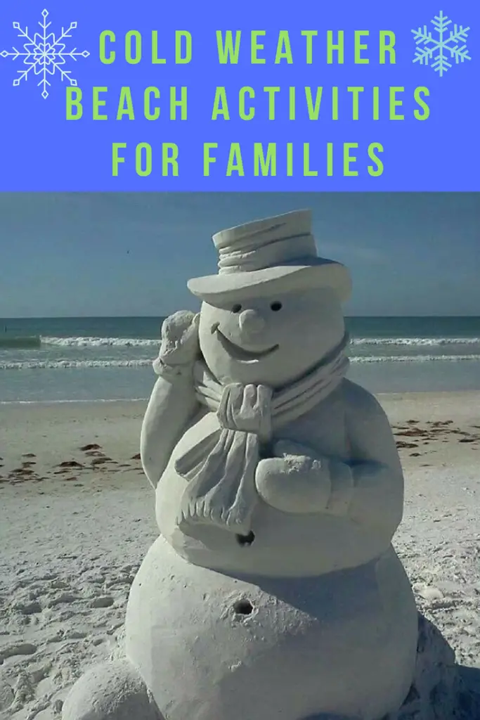 cold weather beach activities for families