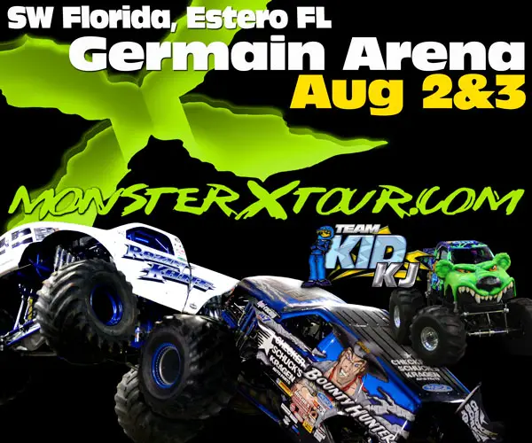 Monster X Tour Is Back At Germain Arena Bigger and Better! Win a 4