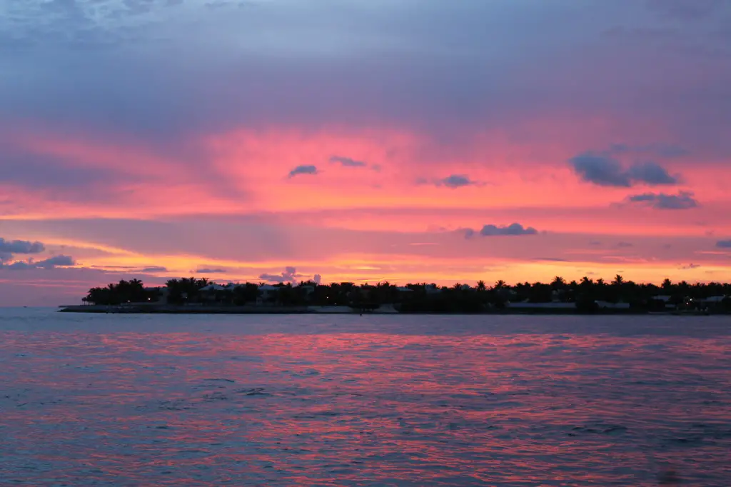 key west sunset on mallory square