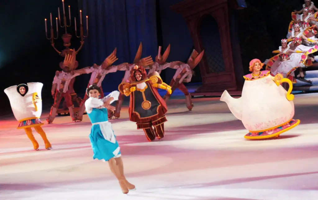 Belle at Disney on Ice Rockin Ever After show