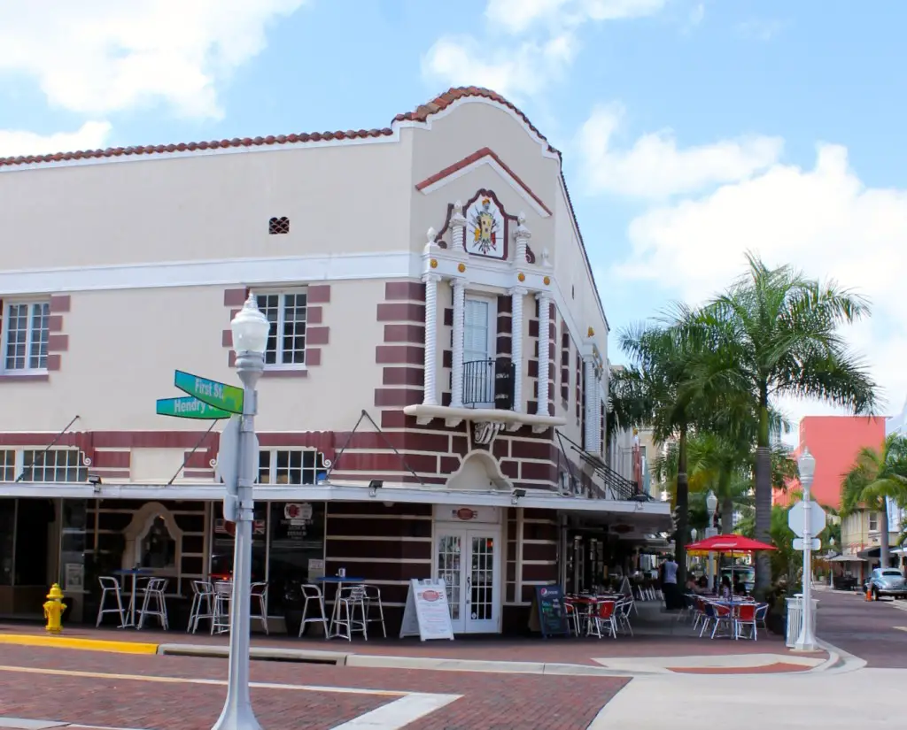 historic downtown Fort Myers
