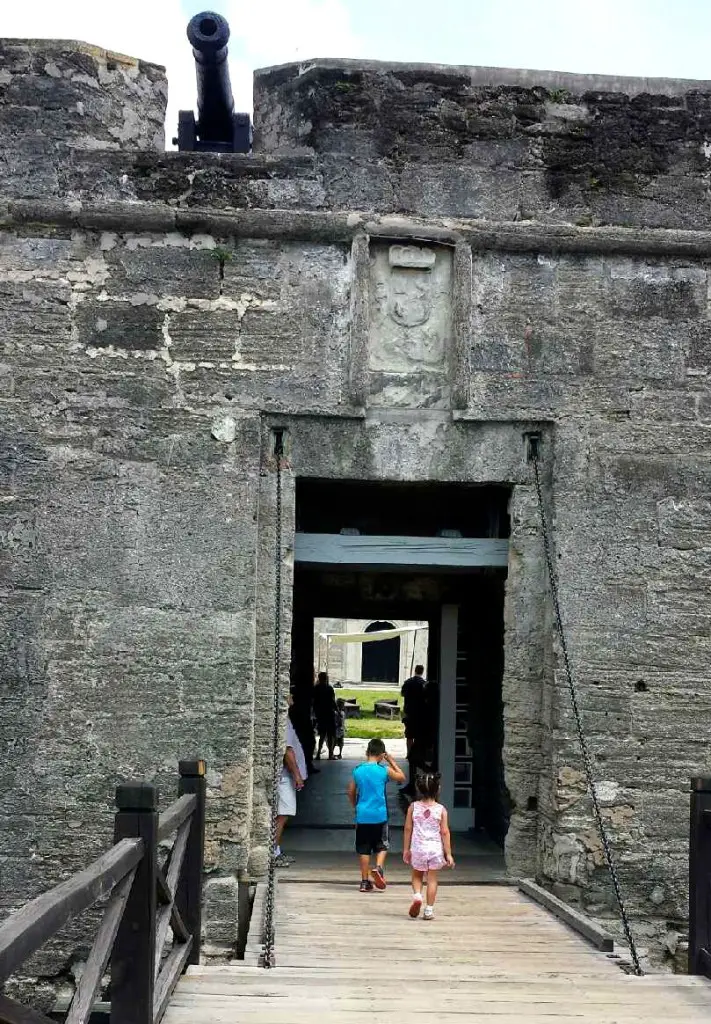 Entrance to Castillo San Marcos