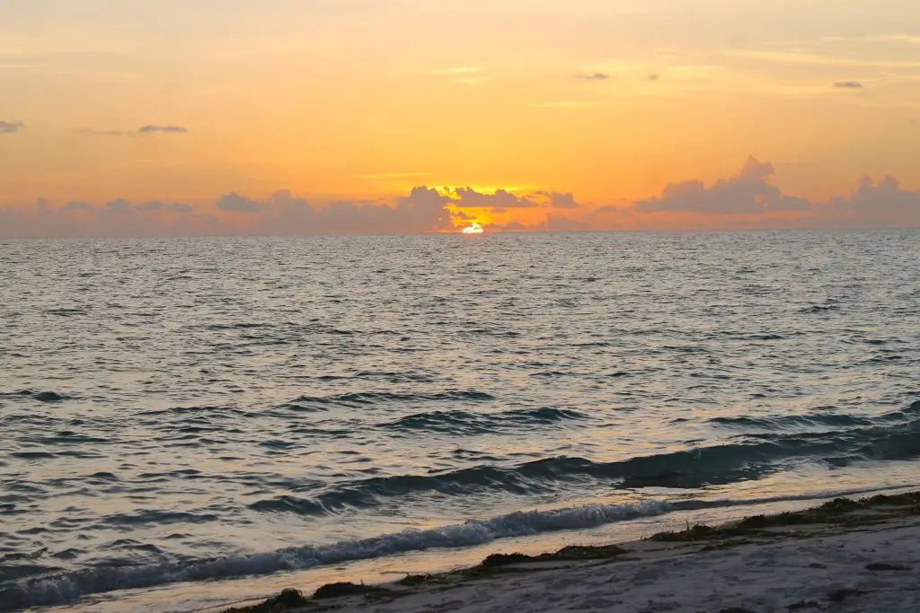 sunset in Anna Maria Island