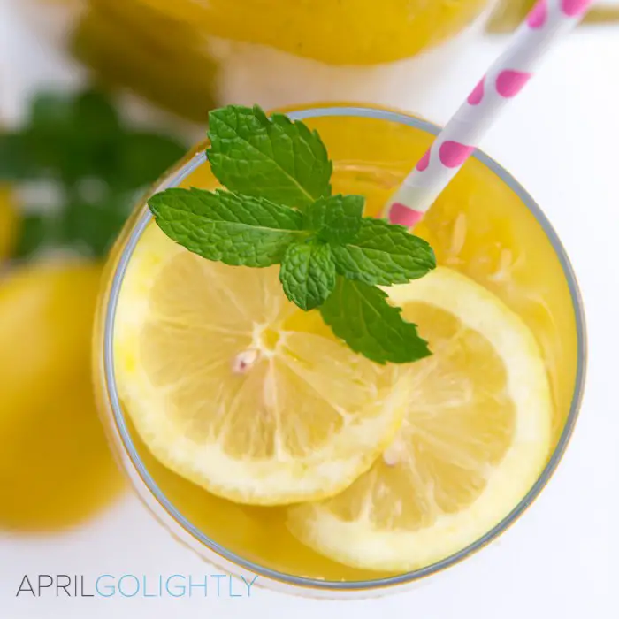 Mango Mint Iced Tea