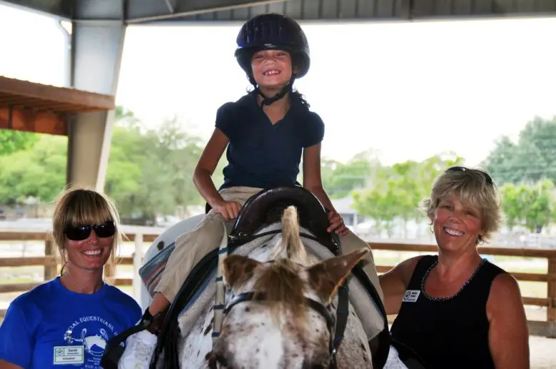 Therapeutic horseback riding