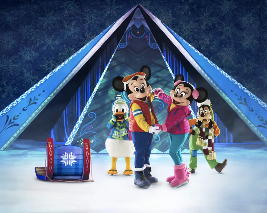 Disney On Ice presents Frozen - March 2019 - Mickey, Minnie, Donald and Goofy