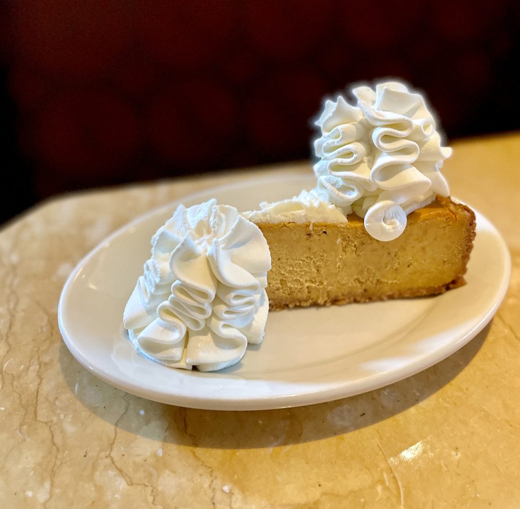 Pumpkin Cheesecake at the Cheesecake Factory Naples Restaurants