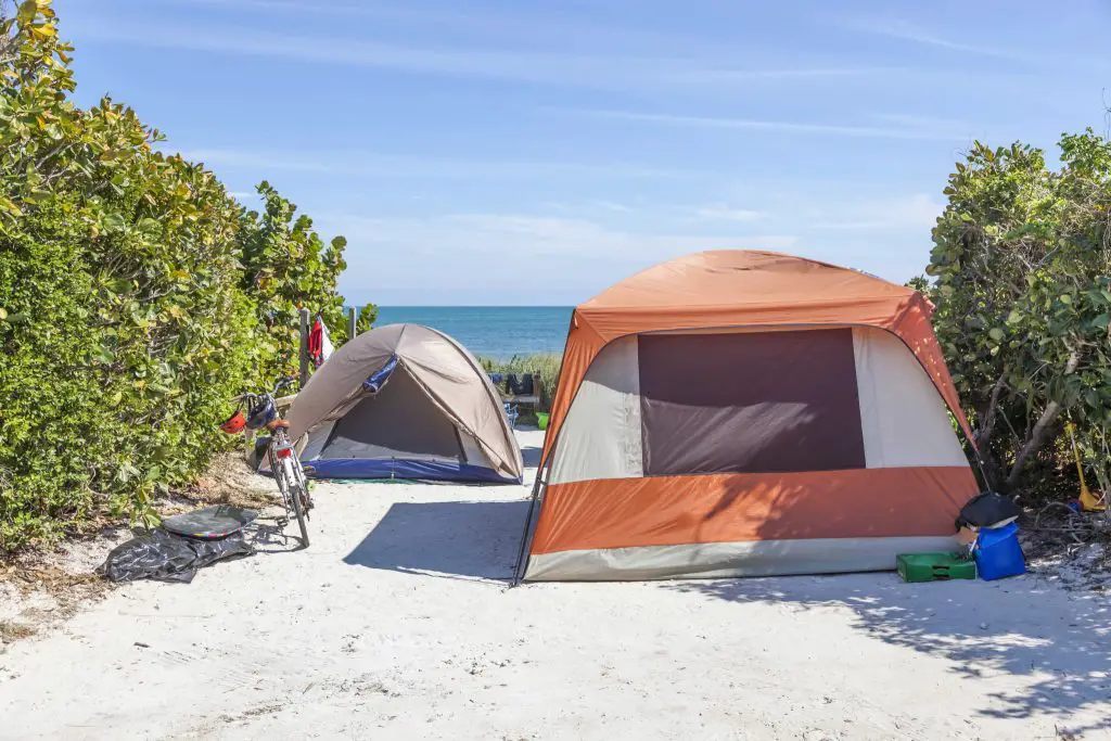 Places to camp on the beach in Southwest Florida