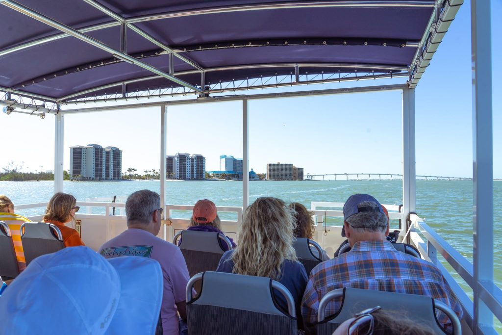 Silver King Dolphin and Beach Express water taxi from Cape Coral to Fort Myers Beach